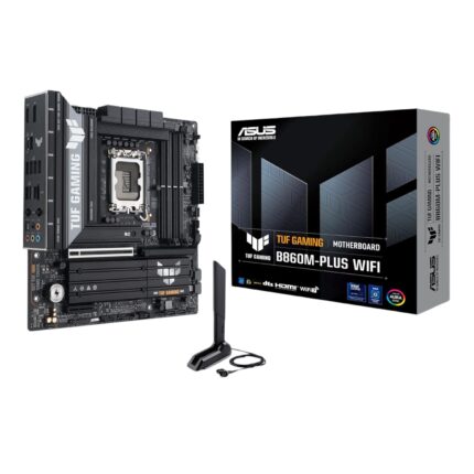 TUFGAMINGB860M-PLUSWIFI-wr-07.jpg. Asus TUF Gaming B860M-Plus Wi-Fi M-ATX Motherboard – Intel LGA1851, DDR5, PCIe 5.0. Wi-Fi 7
