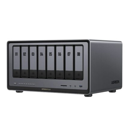 DXP8800PLUS-35127B-WR-01.jpg. UGREEN NASync DXP8800 Plus 8-Bay NAS
