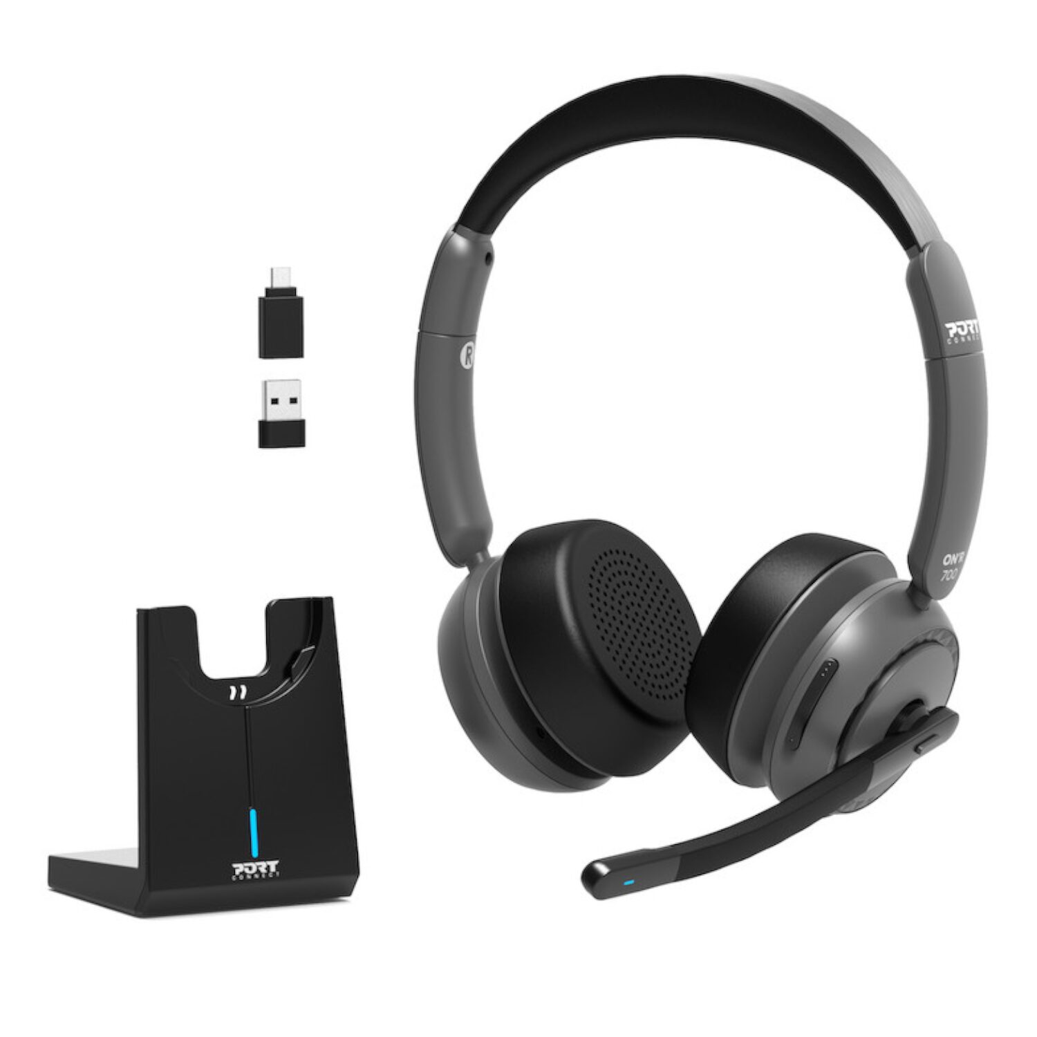 Port Connect ON’R 700 Bluetooth Wireless Headset with Noise Cancellation 1 912003-WR-01.jpg. Port Connect ON’R 700 Bluetooth Wireless Headset with Noise Cancellation
