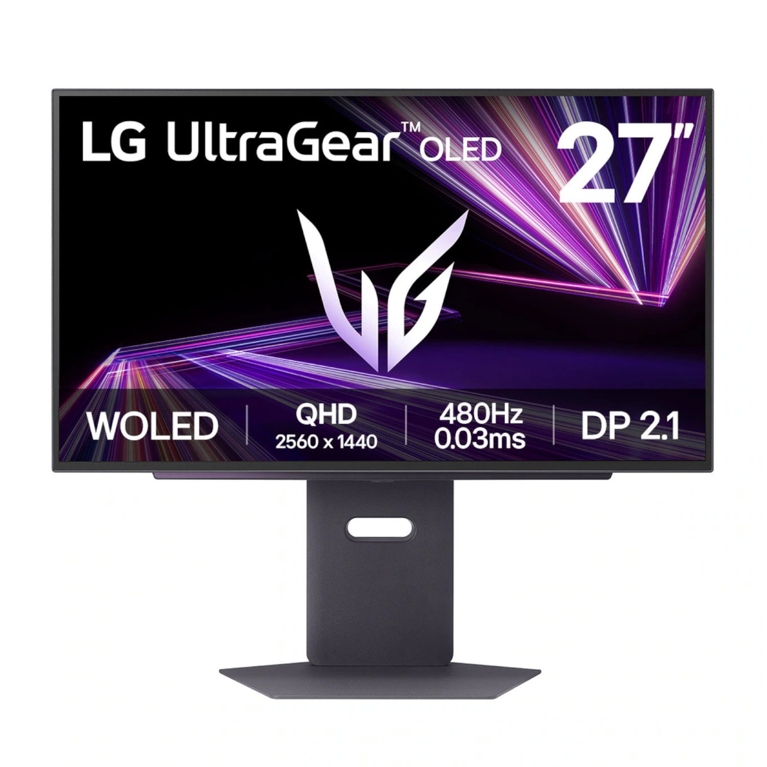 LG UltraGear 27" QHD OLED Gaming 480Hz 0,03ms 1 27GX790A-B.AFB_LG-UltraGear-27-inch-QHD-OLED-480Hz. LG UltraGear 27" QHD OLED Gaming 480Hz 0,03ms