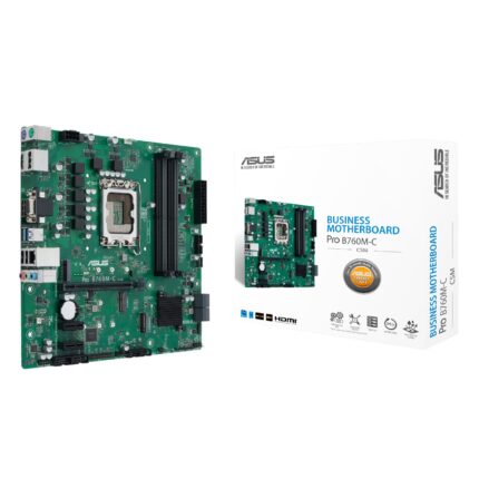 PROB760M-C-CSM_ASUS-PRO-B760M-C-CSM-LGA-1700-M-ATX. ASUS PRO B760M C CSM LGA 1700 M-ATX Motherboard