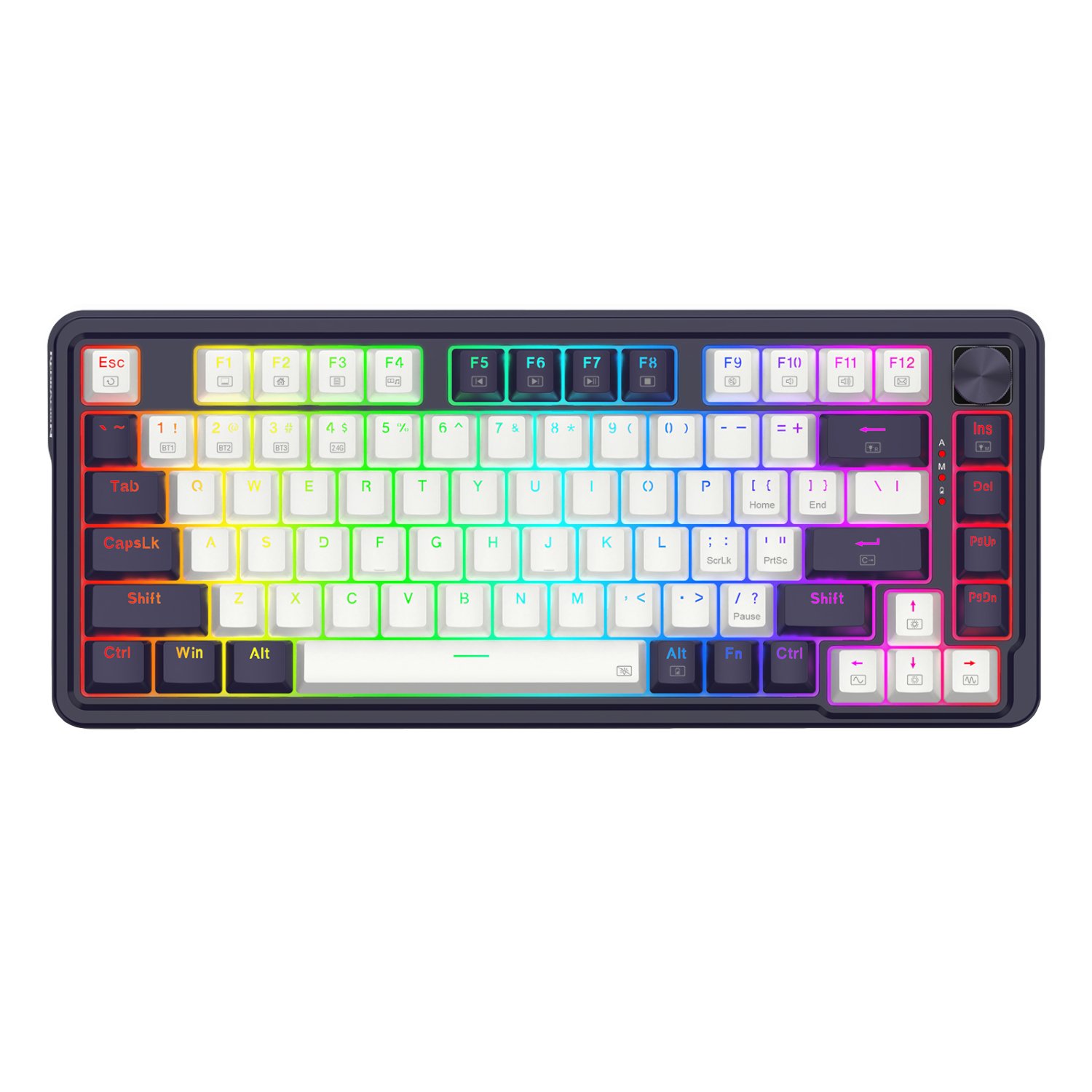 Redragon UCAL K673 PRO Mechanical Wireless Gaming Keyboard - Black 1 RD-K673WB-RGB-PRO_REDRAGON-KB-MECH-UCAL-WRS-RGB-BK. Redragon UCAL K673 PRO Mechanical Wireless Gaming Keyboard - Black