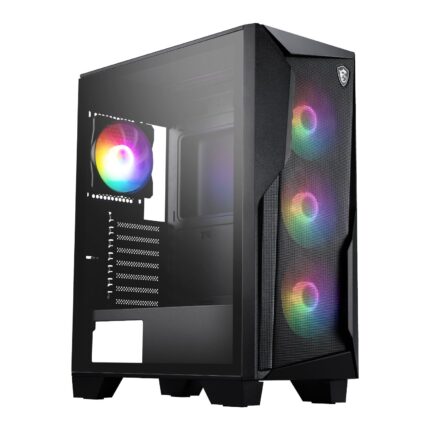 MAG-FORGE-130A-AIRFLOW_MSI-MAG-FORGE-130A-Airflow-. MSI MAG FORGE 130A Airflow ATX Gaming Chassis - Black