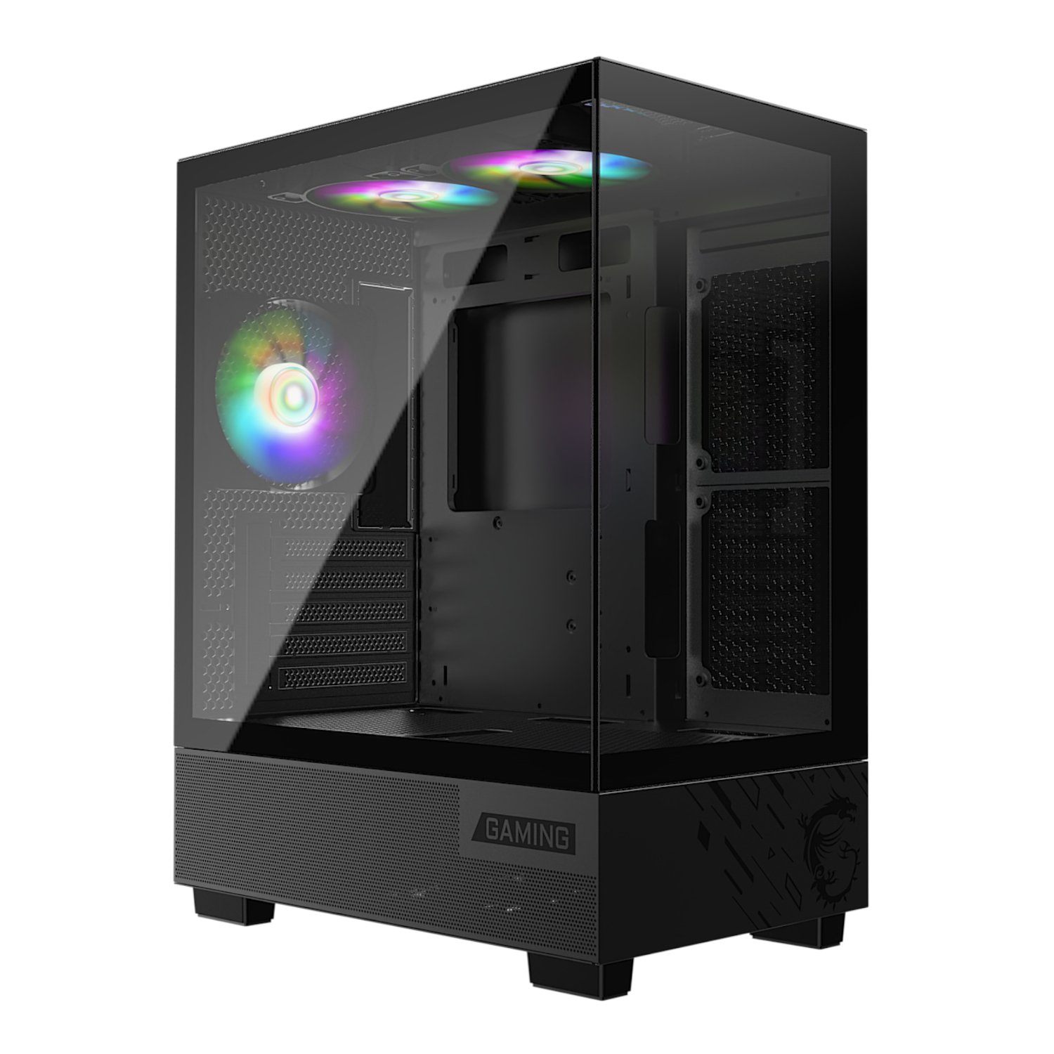 MSI PAG PANO M110A Micro-ATX Gaming Chassis – Black 1 PAG-PANO-M110A_MSI-PAG-PANO-M110A-Micro-ATX-Gaming. MSI PAG PANO M110A Micro-ATX Gaming Chassis – Black