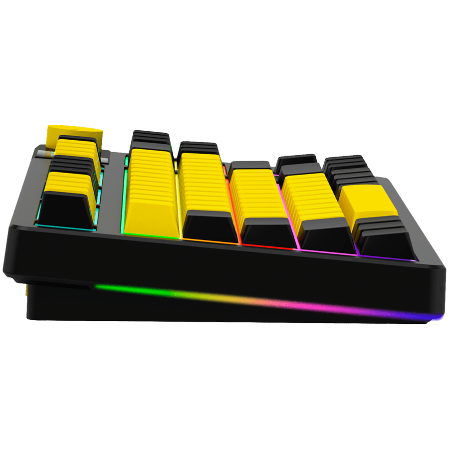 Lorgar KBP70TKLW Wireless TKL Mechanical Gaming Keyboard Pro - Black/Yellow 16 260605100015916620.jpg. Lorgar KBP70TKLW Wireless TKL Mechanical Gaming Keyboard Pro - Black/Yellow