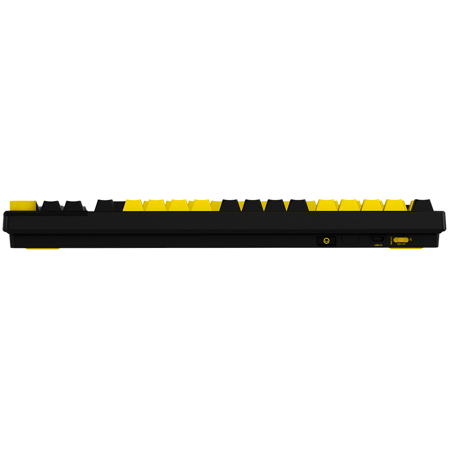Lorgar KBP70TKLW Wireless TKL Mechanical Gaming Keyboard Pro - Black/Yellow 18 260605100015953156.jpg. Lorgar KBP70TKLW Wireless TKL Mechanical Gaming Keyboard Pro - Black/Yellow