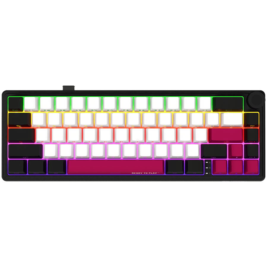 Lorgar KBP70MW Wireless 65% Mechanical Gaming Keyboard Pro - Black/Red 2 250318150009454673.jpg. Lorgar KBP70MW Wireless 65% Mechanical Gaming Keyboard Pro - Black/Red