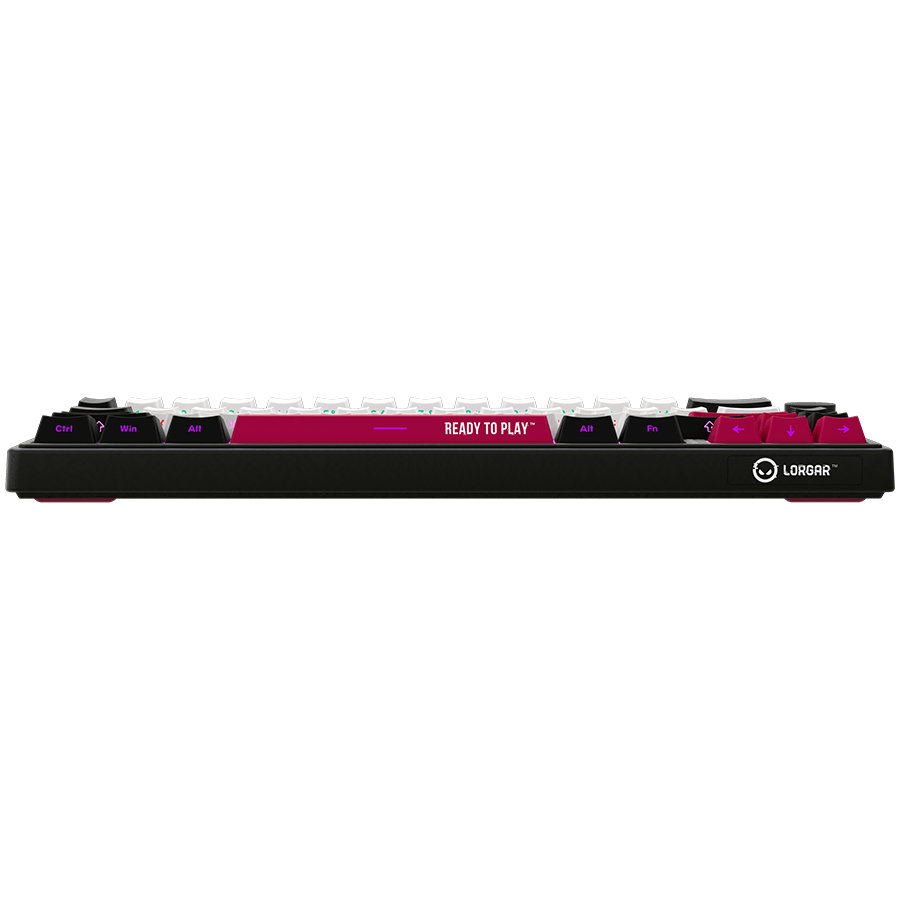 Lorgar KBP70MW Wireless 65% Mechanical Gaming Keyboard Pro - Black/Red 8 250318150009632144.jpg. Lorgar KBP70MW Wireless 65% Mechanical Gaming Keyboard Pro - Black/Red