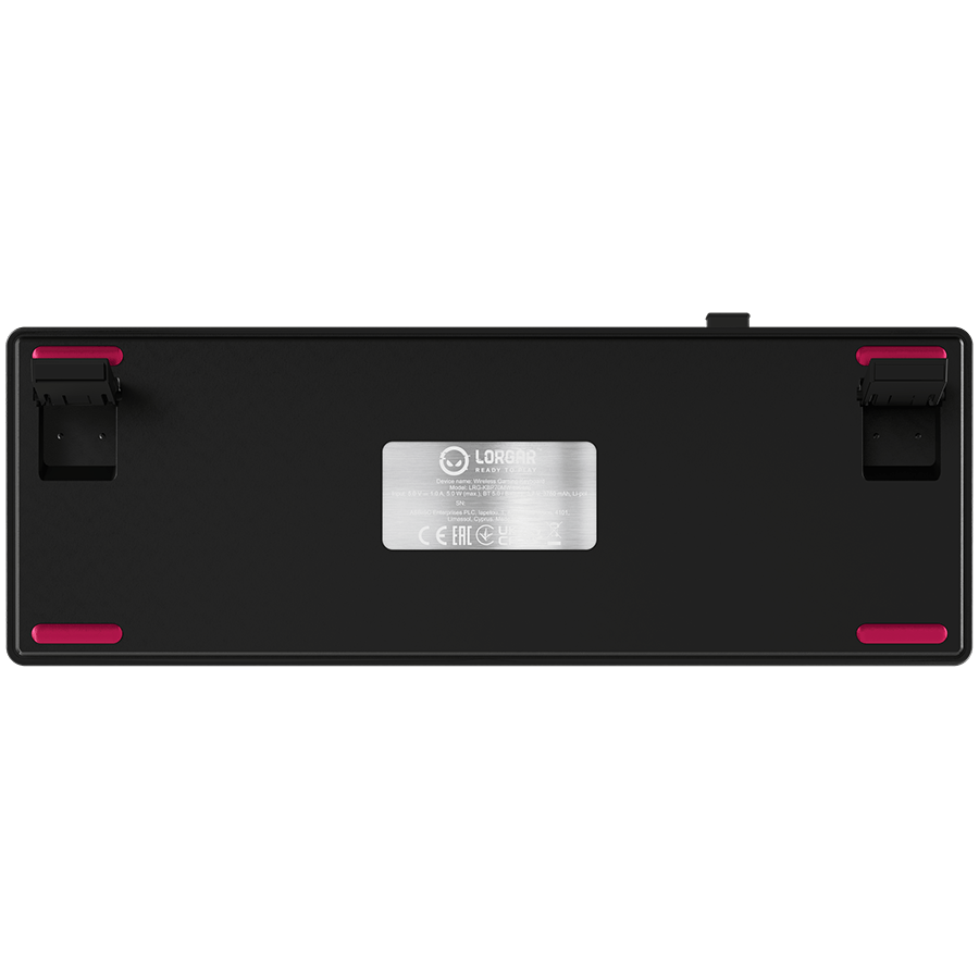 Lorgar KBP70MW Wireless 65% Mechanical Gaming Keyboard Pro - Black/Red 11 250319084001148341.jpg. Lorgar KBP70MW Wireless 65% Mechanical Gaming Keyboard Pro - Black/Red