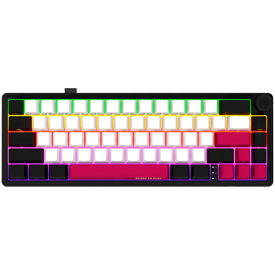 Lorgar KBP70MW Wireless 65% Mechanical Gaming Keyboard Pro - Black/Red 14 260605100017508053.jpg. Lorgar KBP70MW Wireless 65% Mechanical Gaming Keyboard Pro - Black/Red