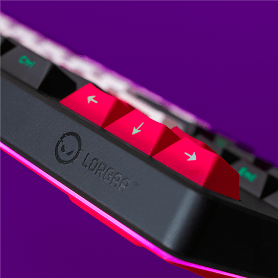Lorgar KBP70MW Wireless 65% Mechanical Gaming Keyboard Pro - Black/Red 25 260605100017771682.jpg. Lorgar KBP70MW Wireless 65% Mechanical Gaming Keyboard Pro - Black/Red