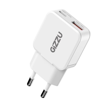 GWCCU30W_Gizzu-2-Port-30W-GaN-Wall-Charger-White_w. Gizzu 2-Port 30W GaN Wall Charger