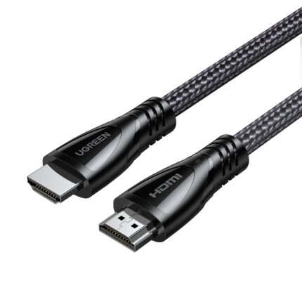 HD140-80401_UGreen-HDMI-2.1-Male-to-Male-Cable-1M_. UGreen HDMI 2.1 Male to Male Cable 1M (8K@60Hz | 4K@120Hz) - Black