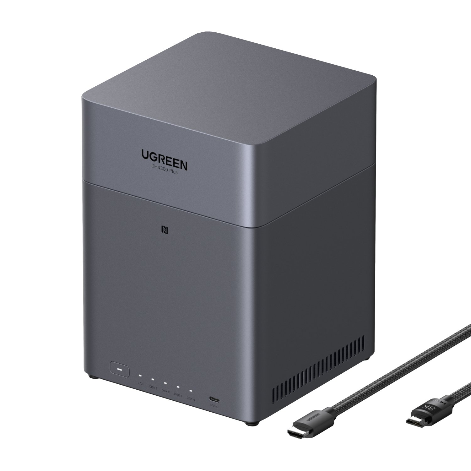 UGreen DH4300 PLUS 4-Bay NAS Storage 1 DH4300PLUS-85660_UGreen-DH4300-PLUS-4-Bay-NAS-Stor. UGreen DH4300 PLUS 4-Bay NAS Storage