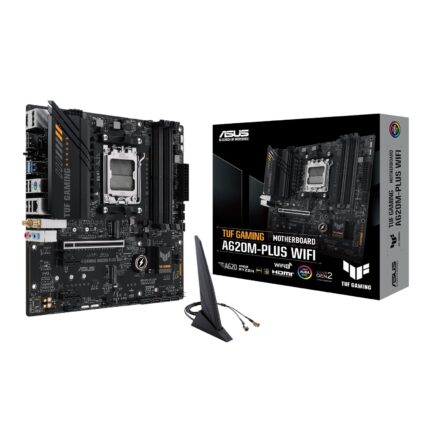 TUFGAMINGA620M-PLUSWIFI_Asus-TUF-Gaming-A620M-PLUS. Asus TUF Gaming A620M-PLUS AM5 WIFI M-ATX Motherboard