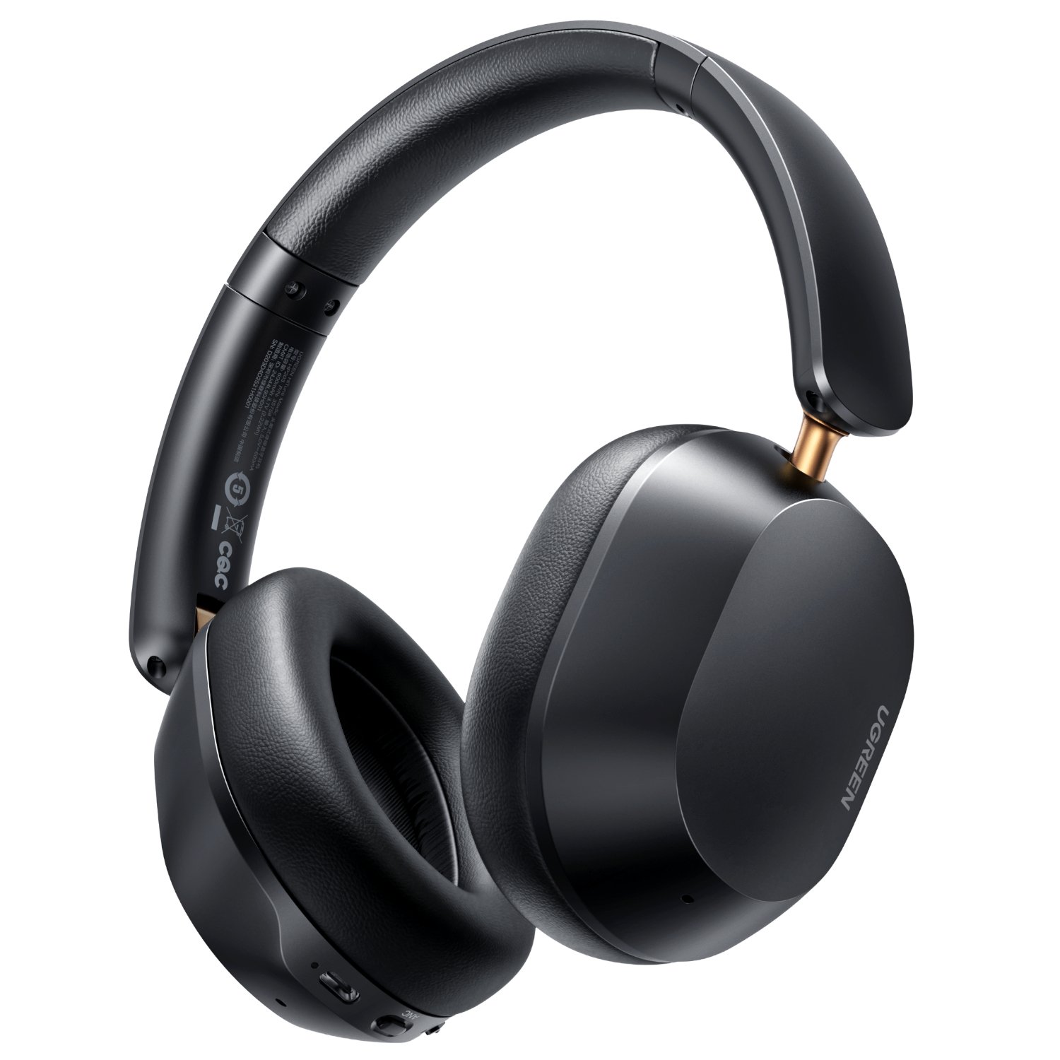 UGreen HiTune Max 5C Hybrid ANC Headphones – Black 1 6941876237579_HP203-35757.jpeg. UGreen HiTune Max 5C Hybrid ANC Headphones – Black