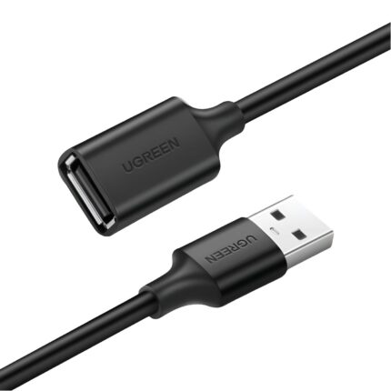 6957303813162_US103-10316-3.jpg. Ugreen USB 2.0 Extension Cable – A Male to Female, 480Mbps Data Transfer – 2M