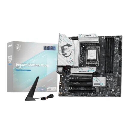 B860MGAMINGPLUSWIFI_MSI-B860M-Gaming-PLUS-WIFI-Int. MSI B860M Gaming PLUS WIFI Intel LGA1851 DDR5 M-ATX Motherboard