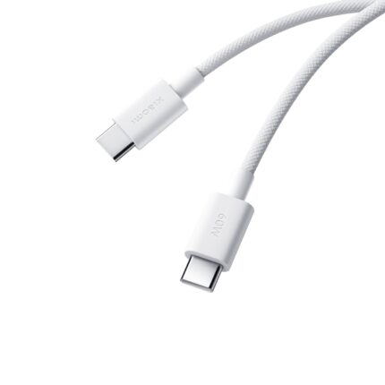 BHR0878GL_Xiaomi-3A-Braided-USB-Type-C-to-USB-Type. Xiaomi 3A Braided USB Type-C to USB Type-C Cable 1M - White