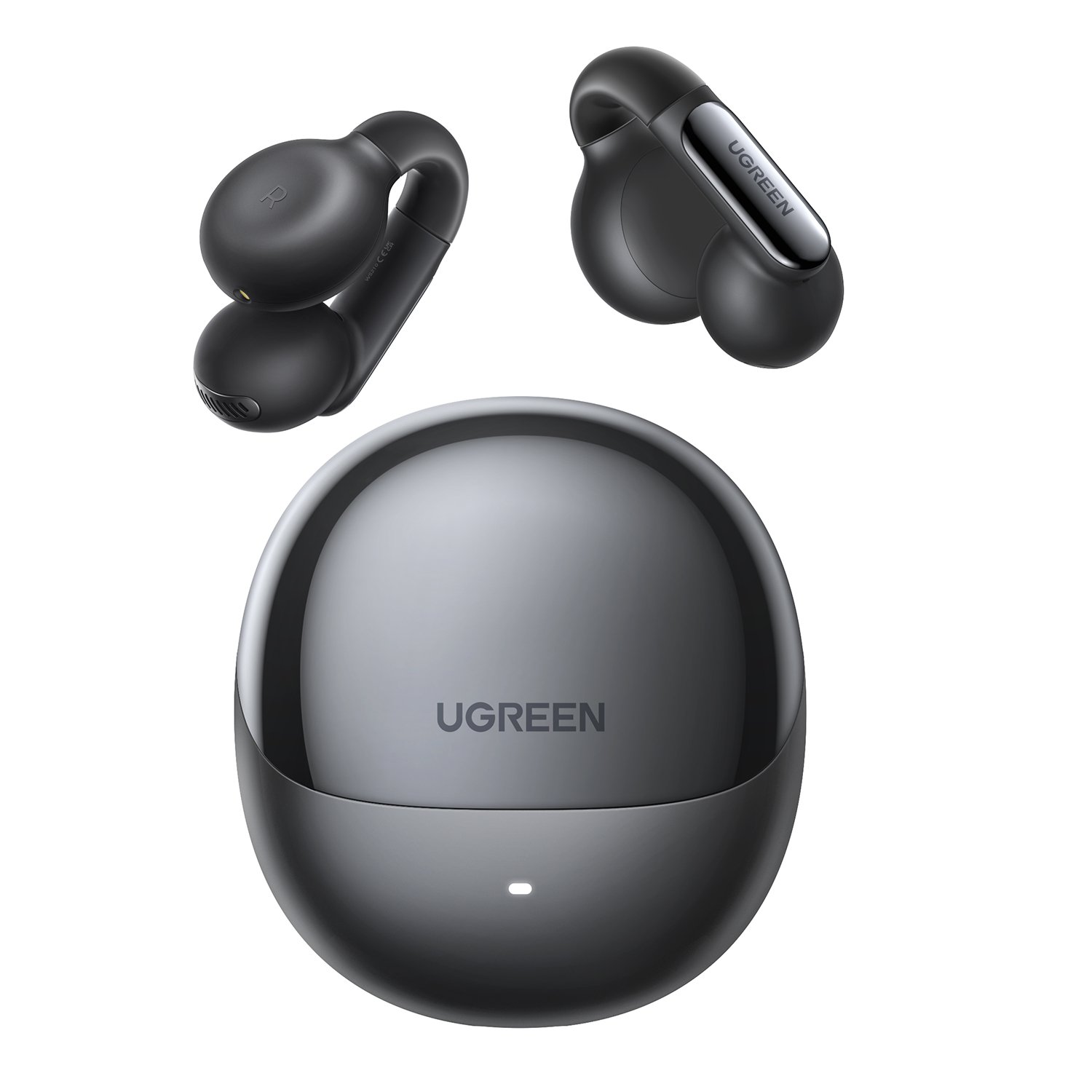 UGreen HiTune S5 Open-Ear TWS Earbuds–Black 1 6941876247608_WS210-45760_02.jpg. UGreen HiTune S5 Open-Ear TWS Earbuds–Black