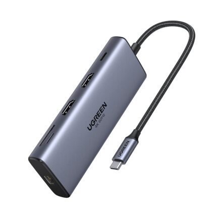 CM639-45380_UGreen-CM639-100W-PD-9-in-1-USB-Type-C. UGreen CM639 100W PD 9-in-1 USB Type-C Hub