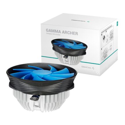 DP-MCAL-GA_DeepCool-Gamma-Archer-120mm-CPU-Cooler-. DeepCool Gamma Archer 120mm CPU Cooler - Black/Blue