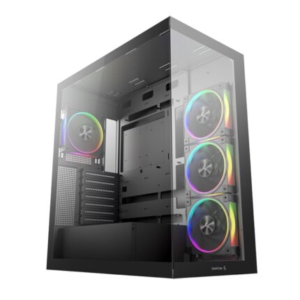 R-CG580-BKADA4-G-2_DeepCool-CG580-4F-V2-ARGB-ATX-G. DeepCool CG580 4F V2 ARGB ATX Gaming Chassis - Black