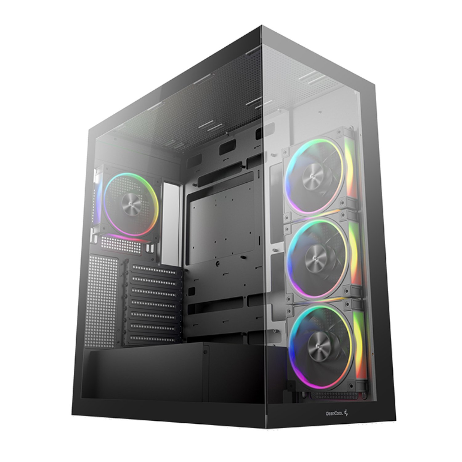 DeepCool CG580 4F V2 ARGB ATX Gaming Chassis - Black 1 R-CG580-BKADA4-G-2_DeepCool-CG580-4F-V2-ARGB-ATX-G. DeepCool CG580 4F V2 ARGB ATX Gaming Chassis - Black