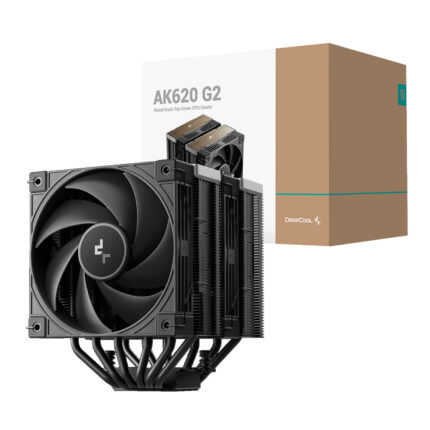 R-AK620G2-BKNNMN-GJD_DeepCool-AK620-G2-120mm-CPU-A. DeepCool AK620 G2 120mm CPU Air Cooler - Black