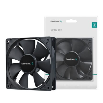 DP-FDC-XF120_DeepCool-XFAN-120mm-Case-Fan-Black_wr. DeepCool XFAN 120mm Case Fan - Black