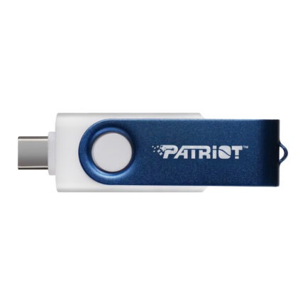 PS128GX550AAD_Patriot-Xporter-X550-128GB-USB3.2-Sw. Patriot Xporter X550 128GB USB3.2 Swing Type A to Type-C Flash Drive