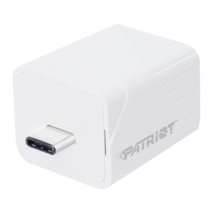 PI128GCUW30C_Patriot-iLuxe-Cube-128GB-Type-C-Smart. Patriot iLuxe Cube 128GB Type-C Smart Backup Solution - White