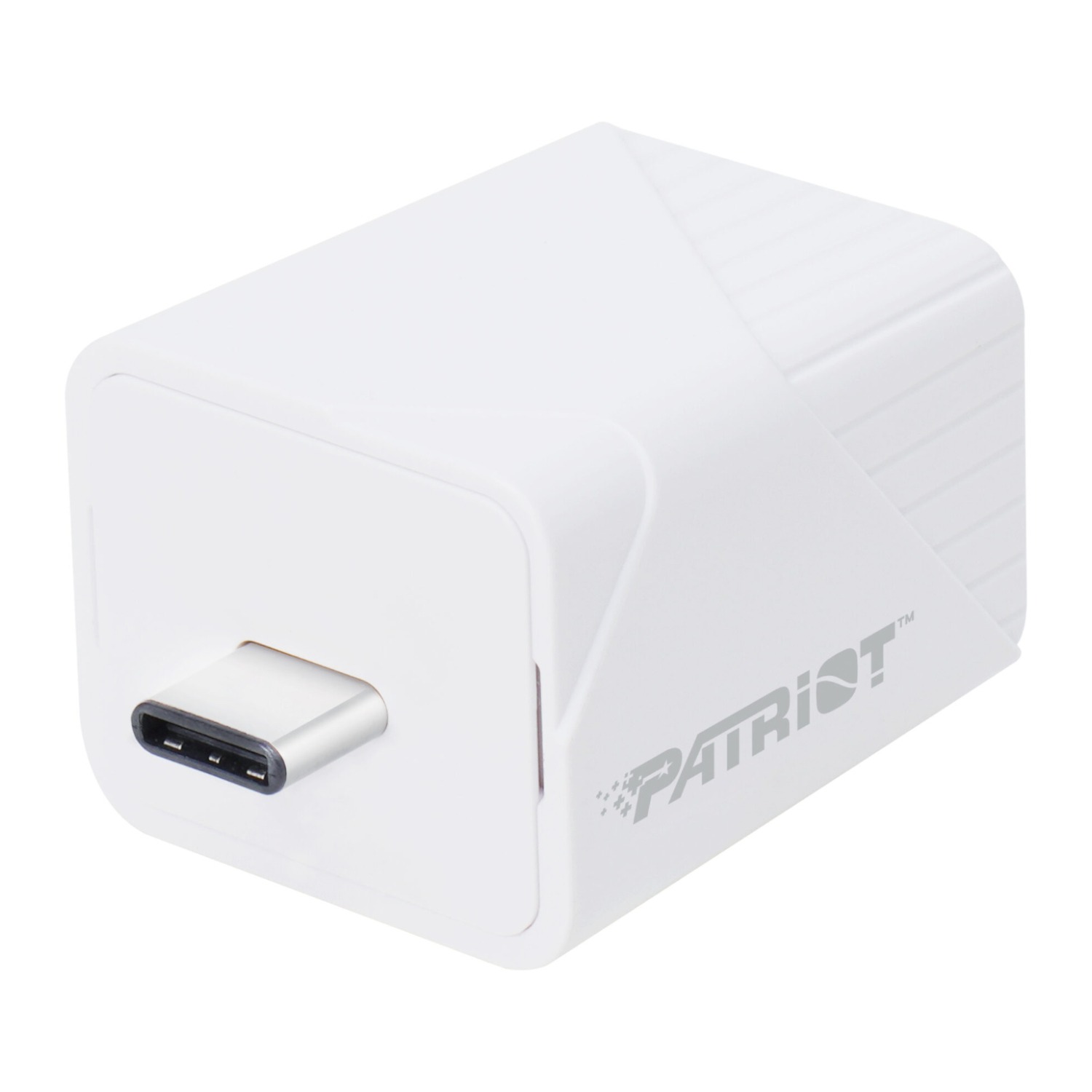 Patriot iLuxe Cube 128GB Type-C Smart Backup Solution - White 1 PI128GCUW30C_Patriot-iLuxe-Cube-128GB-Type-C-Smart. Patriot iLuxe Cube 128GB Type-C Smart Backup Solution - White