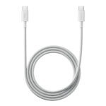 BHR087KGL_Xiaomi-6A-Braided-USB-Type-C-to-USB-Type. Xiaomi 6A Braided USB Type-C to USB Type-C Cable (1m) - White