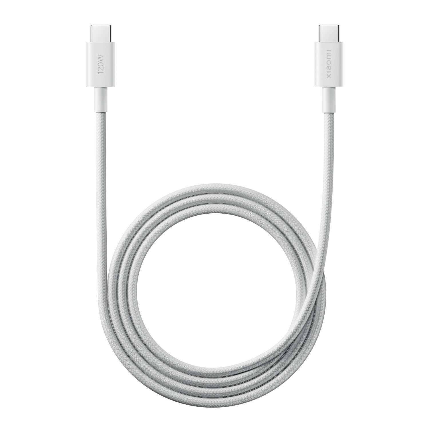 Xiaomi 6A Braided USB Type-C to USB Type-C Cable (1m) - White 1 BHR087KGL_Xiaomi-6A-Braided-USB-Type-C-to-USB-Type. Xiaomi 6A Braided USB Type-C to USB Type-C Cable (1m) - White
