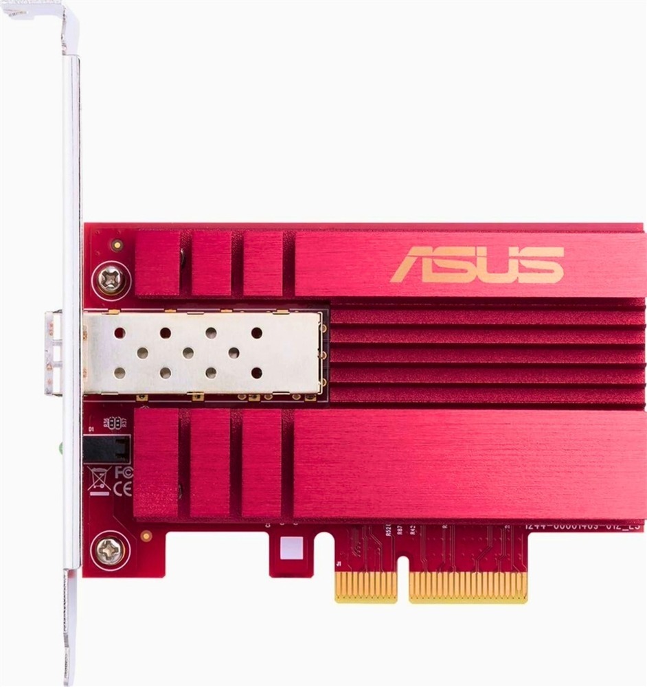 ASUS XG-C100C V3 10Gbps PCIe Network Adapter-RJ45( Red/S) 1 XG-C100C-V3-_ASUS-C100C-V3-10GBIT-ETH-PCIE-ADAPTER. ASUS XG-C100C V3 10Gbps PCIe Network Adapter-RJ45( Red/S)