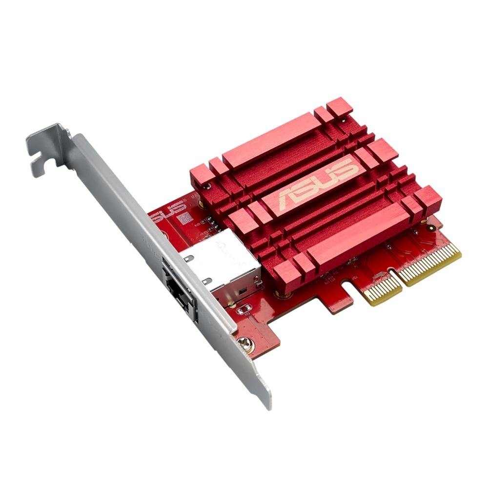 ASUS XG-C100C V3 10Gbps PCIe Network Adapter-RJ45( Red/S) 2 XG-C100C-V3_ASUS-XG-C100C-V3-10Gbps-PCIe-Network-A. ASUS XG-C100C V3 10Gbps PCIe Network Adapter-RJ45( Red/S)