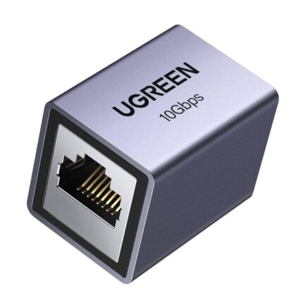 NW261-15117_UGreen-NW261-RJ45-10Gbps-Ethernet-Exte. UGreen NW261 RJ45 10Gbps Ethernet Extender Coupler