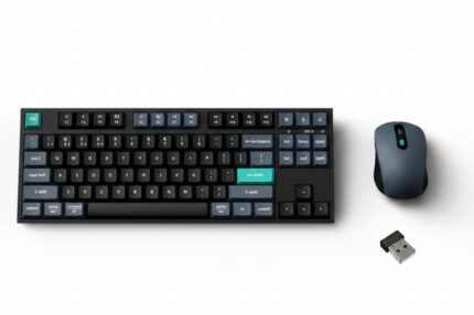 KCBD1_08.jpeg. Keychron B33 80% TKL Wireless Keyboard and Mouse Combo – Black/Green