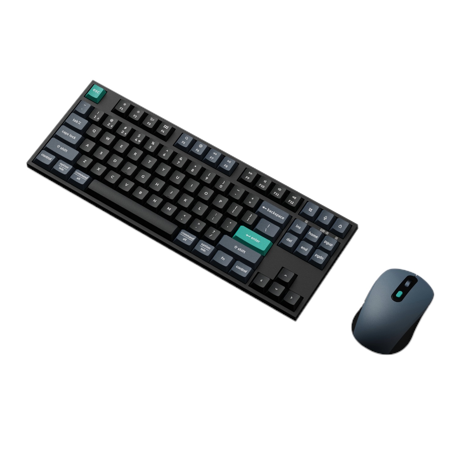 Keychron B33 80% TKL Wireless Keyboard and Mouse Combo – Black/Green 2 KCBD1_Keychron-B33-Wireless-Kbrd-Mse-Combo-wr_02.j. Keychron B33 80% TKL Wireless Keyboard and Mouse Combo – Black/Green