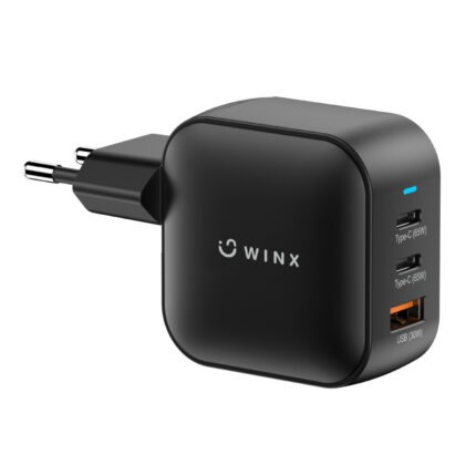 WX-WC108_WINX-POWER-Max-65W-GaN-Wall-Charger-Black. WINX POWER Max 65W GaN Wall Charger