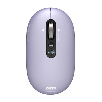 910502_Port-Connect-PURE-MAC-Rechargeable-Wireless. Port Connect PURE MAC Rechargeable Wireless and Bluetooth Mouse - Iris