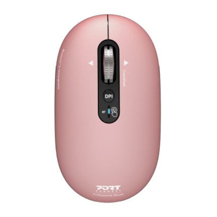 910503_Port-Connect-PURE-MAC-Rechargeable-Wireless. Port Connect PURE MAC Rechargeable Wireless and Bluetooth Mouse - Copper Rose