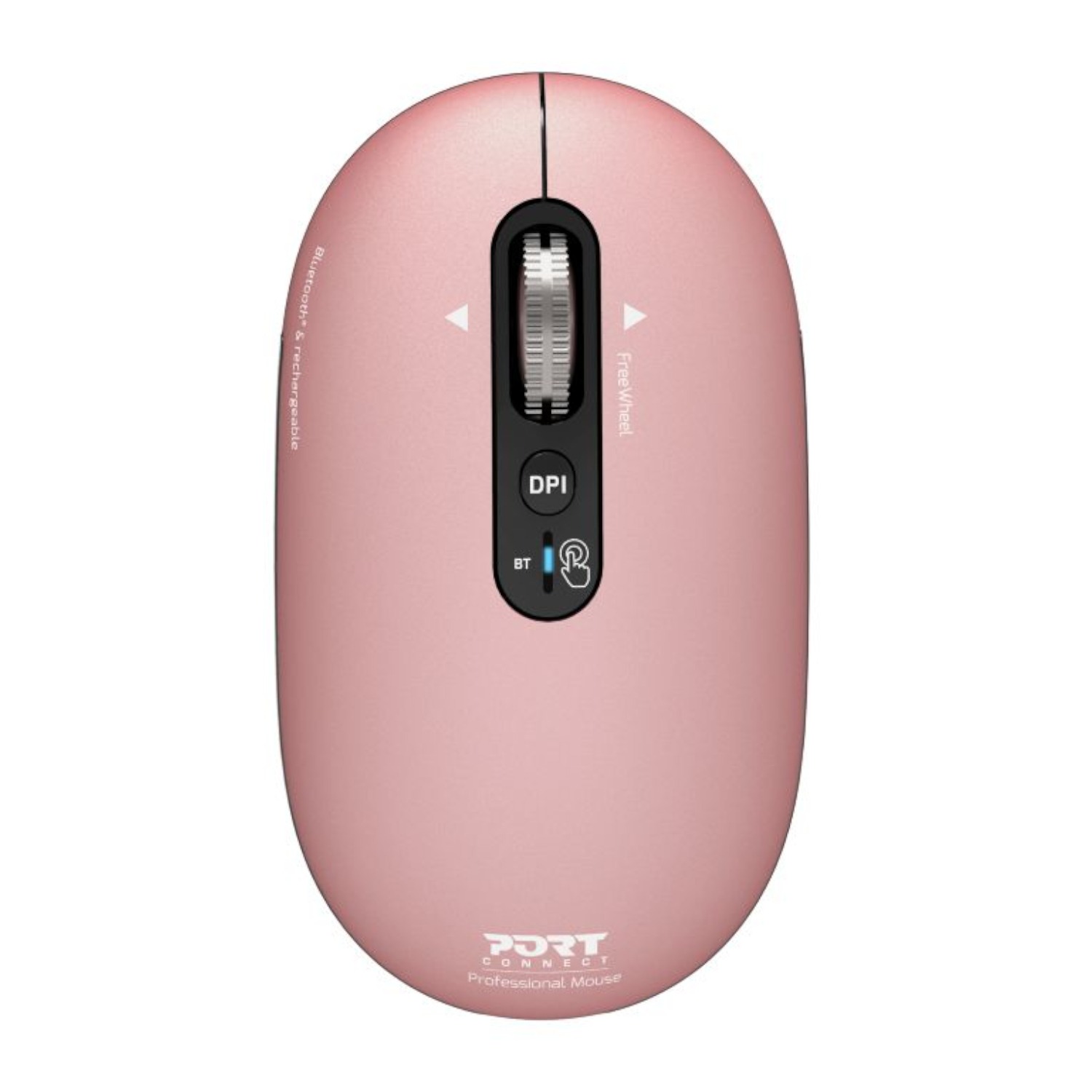 Port Connect PURE MAC Rechargeable Wireless and Bluetooth Mouse - Copper Rose 1 910503_Port-Connect-PURE-MAC-Rechargeable-Wireless. Port Connect PURE MAC Rechargeable Wireless and Bluetooth Mouse - Copper Rose
