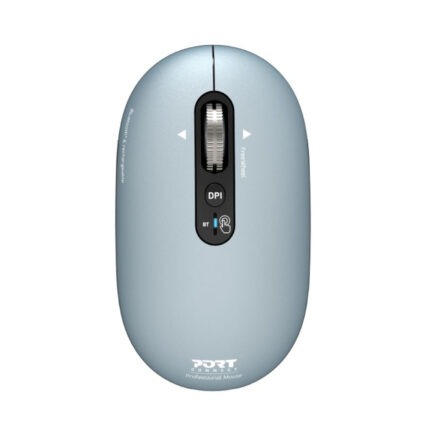 910500_Port-Connect-PURE-MAC-Rechargeable-Wireless. Port Connect PURE MAC Rechargeable Wireless and Bluetooth Mouse - Storm