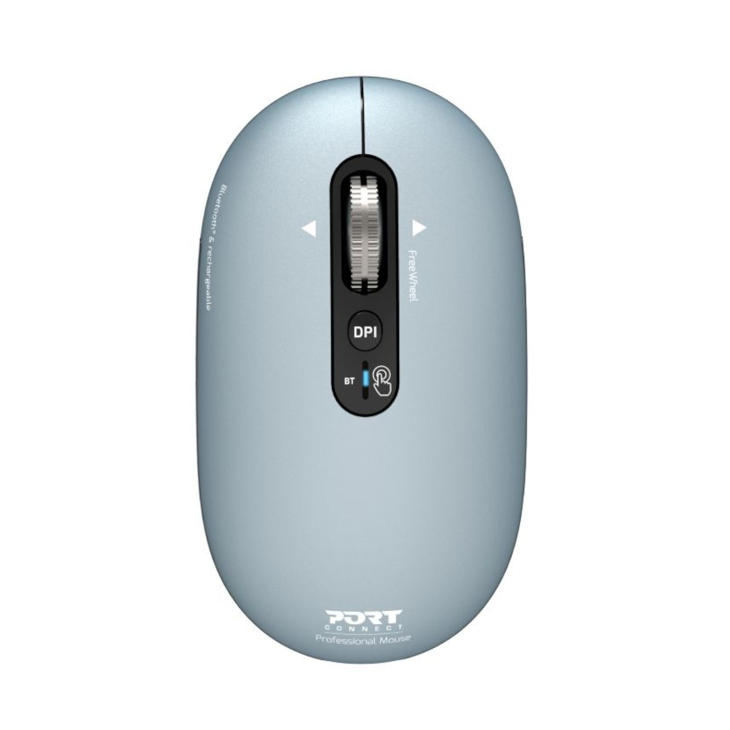 Port Connect PURE MAC Rechargeable Wireless and Bluetooth Mouse - Storm 1 910500_Port-Connect-PURE-MAC-Rechargeable-Wireless. Port Connect PURE MAC Rechargeable Wireless and Bluetooth Mouse - Storm