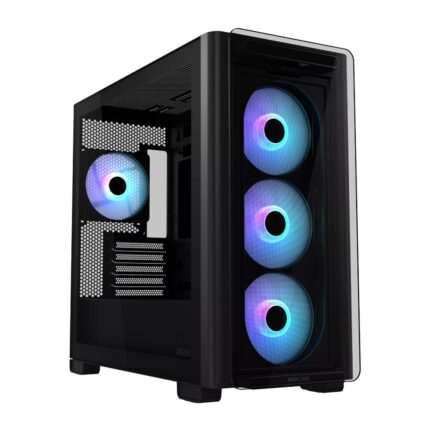 A23PLUS-BK_Asus-A23-PLUS-ARGB-Micro-ATX-Gaming-Cha. Asus A23 PLUS ARGB Micro-ATX Gaming Chassis - Black
