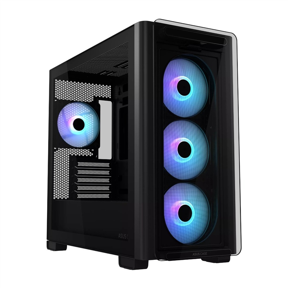 Asus A23 PLUS ARGB Micro-ATX Gaming Chassis - Black 1 A23PLUS-BK_Asus-A23-PLUS-ARGB-Micro-ATX-Gaming-Cha. Asus A23 PLUS ARGB Micro-ATX Gaming Chassis - Black