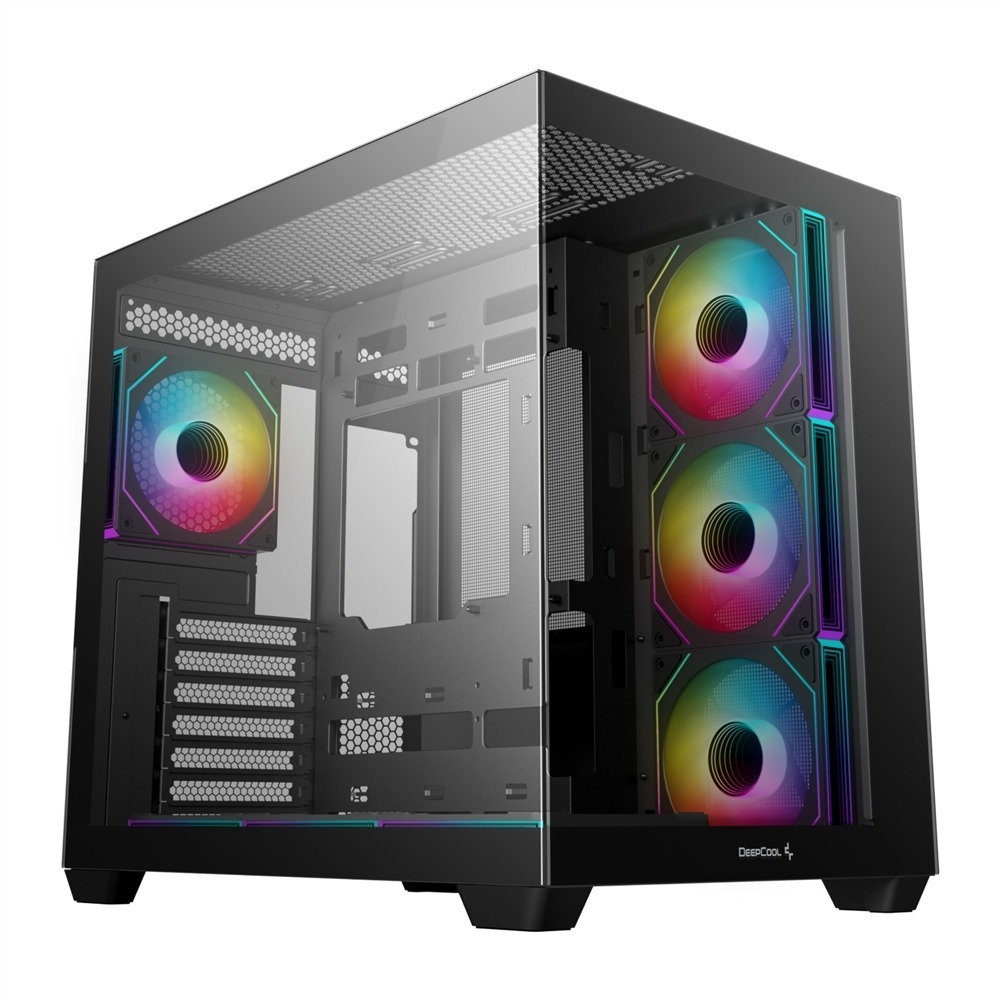 DeepCool CG530 4F ARGB ATX Gaming Chassis - Black 1 R-CG530-BKAGA7-G_DeepCool-CG530-4F-ARGB-M-ATX-Gami. DeepCool CG530 4F ARGB ATX Gaming Chassis - Black