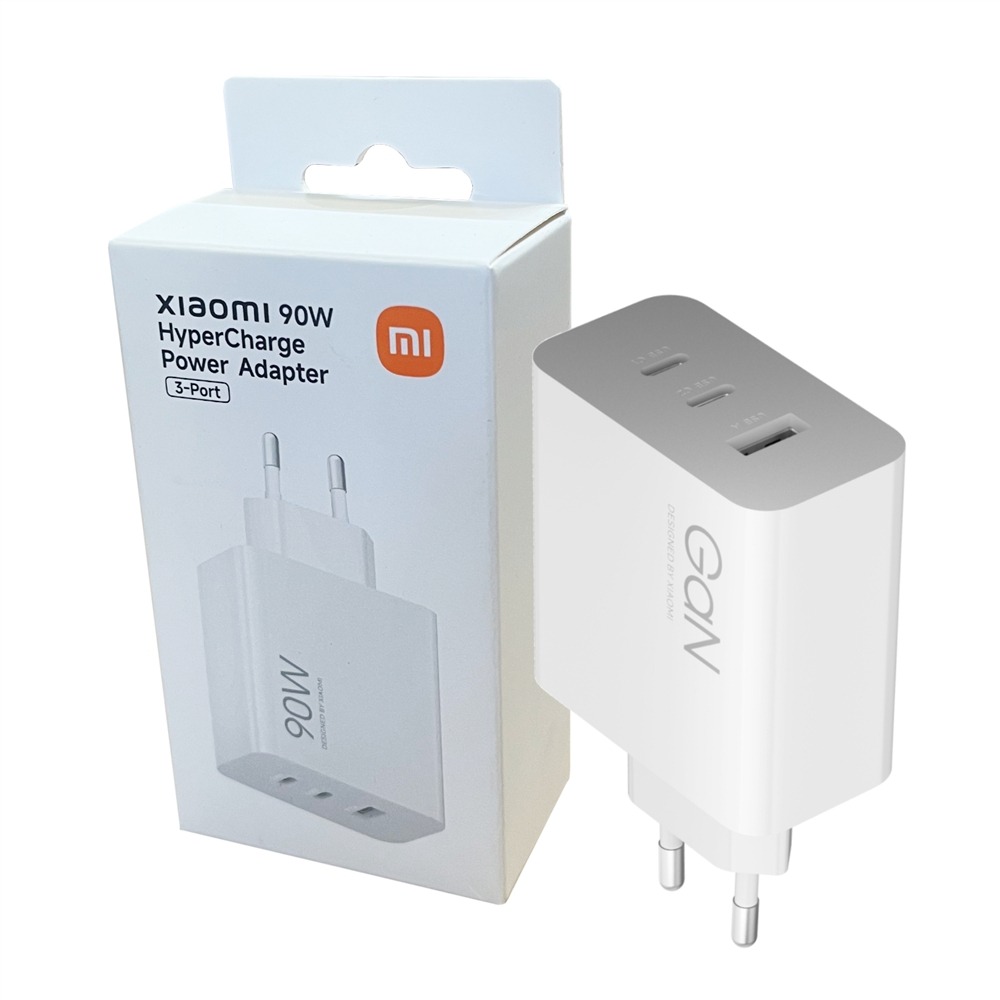 Xiaomi 90W HyperCharge 3-Port Fast Charger – White 2 BHR087MEU_Xiaomi-90W-HyperCharge-3-Port-Fast-Charg. Xiaomi 90W HyperCharge 3-Port Fast Charger – White